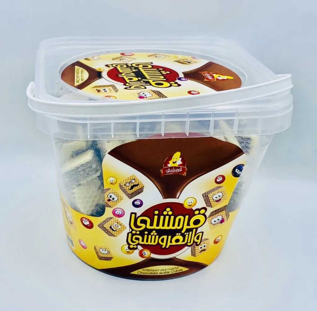 ويفر قرمشني  مربعات بالشوكولاتة12×400g