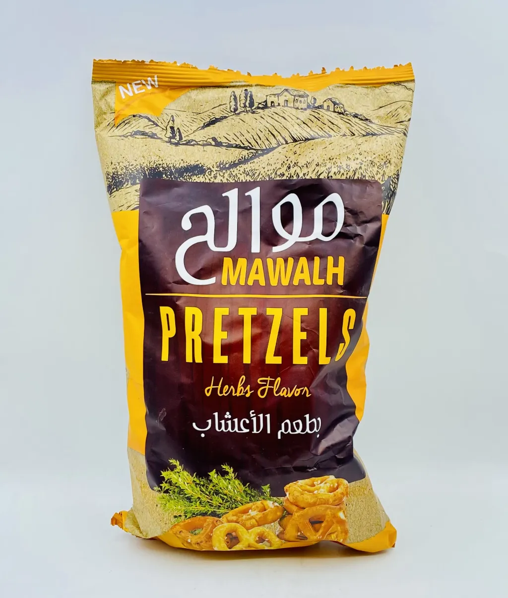 موالح بريتزل بالاعشاب 300جم