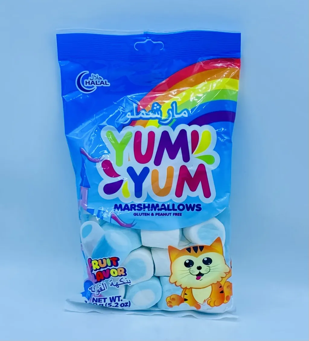 مارشملو يوم يوم بالفواكه  كل العالم150g