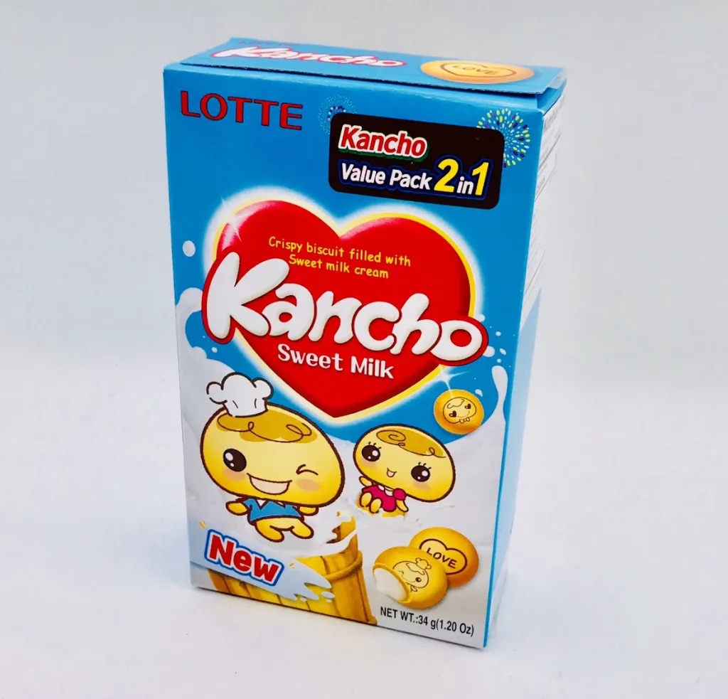 بسكويت كانشو بالفانيلا24×2×34g