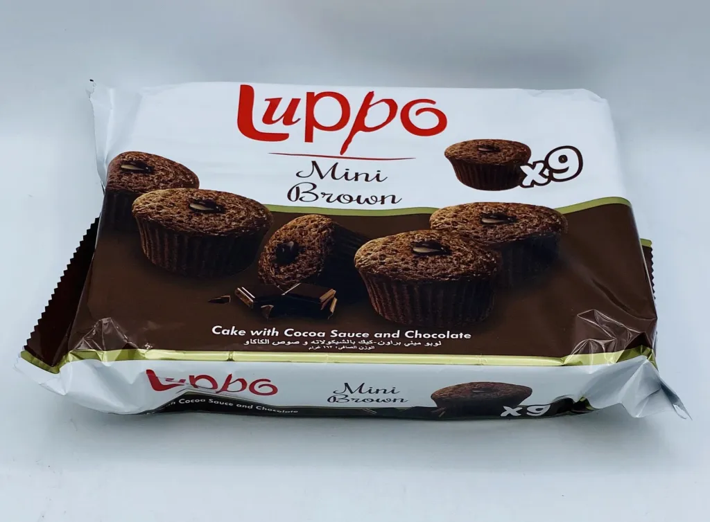 كب كيك لوبو ميني براون  الشنيفي12×162g