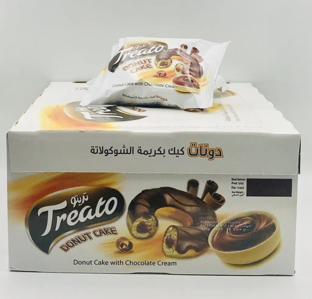 دونات تريتو ديمة بالشوكولاتة كبير 50gx24x6