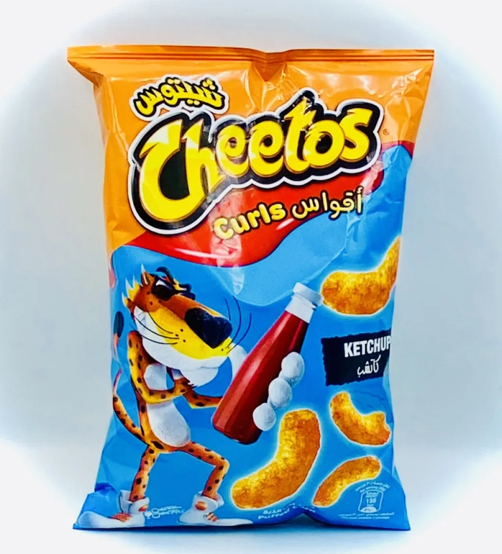 اقواس ذرة شيتوس بالكاتشب 20×90g