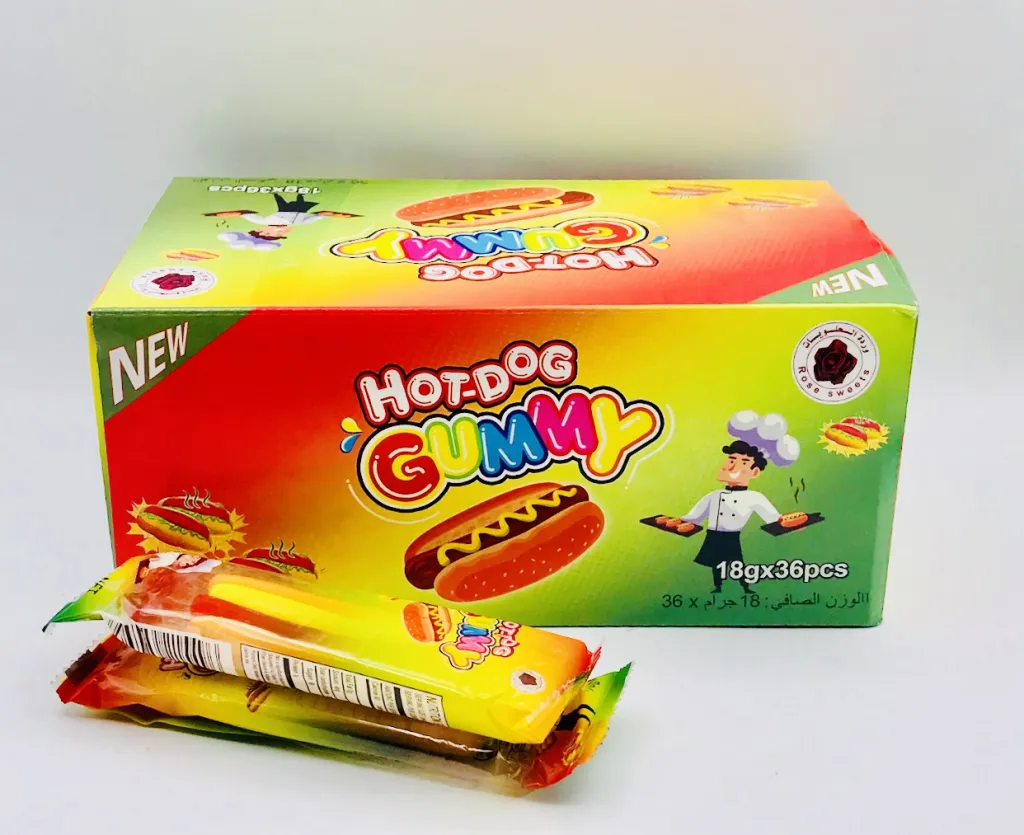 حلوى جيلي هوت دوق الخريجي  12x36