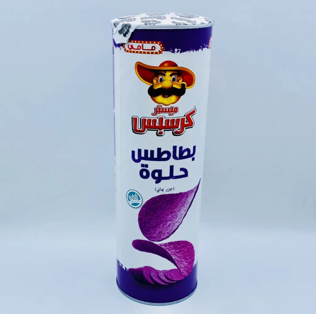 بطاطس مستر كرسبي حلوه جزر يماني14×160g