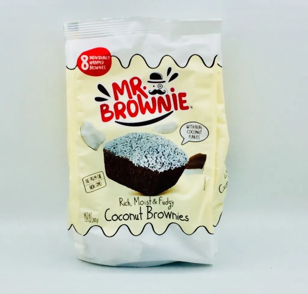 كيك براوني شوكولاتة مع جوز الهند 12×200g