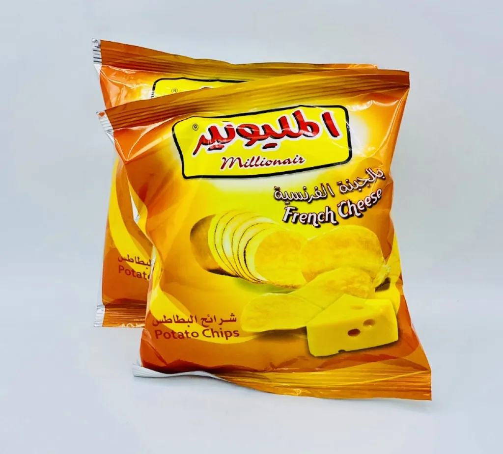 بطاطس المليونير بالجبنة الفرنسية 5×20×14g