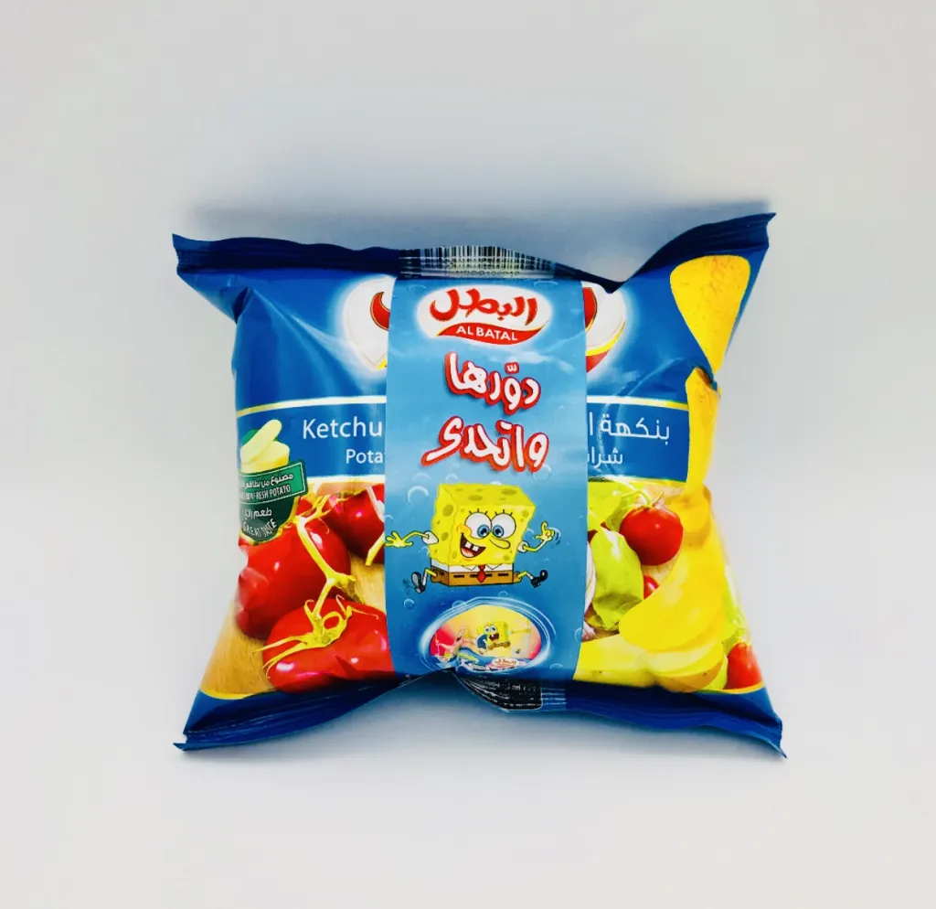 بطاطس البطل بالكاتشب 14gx20x5