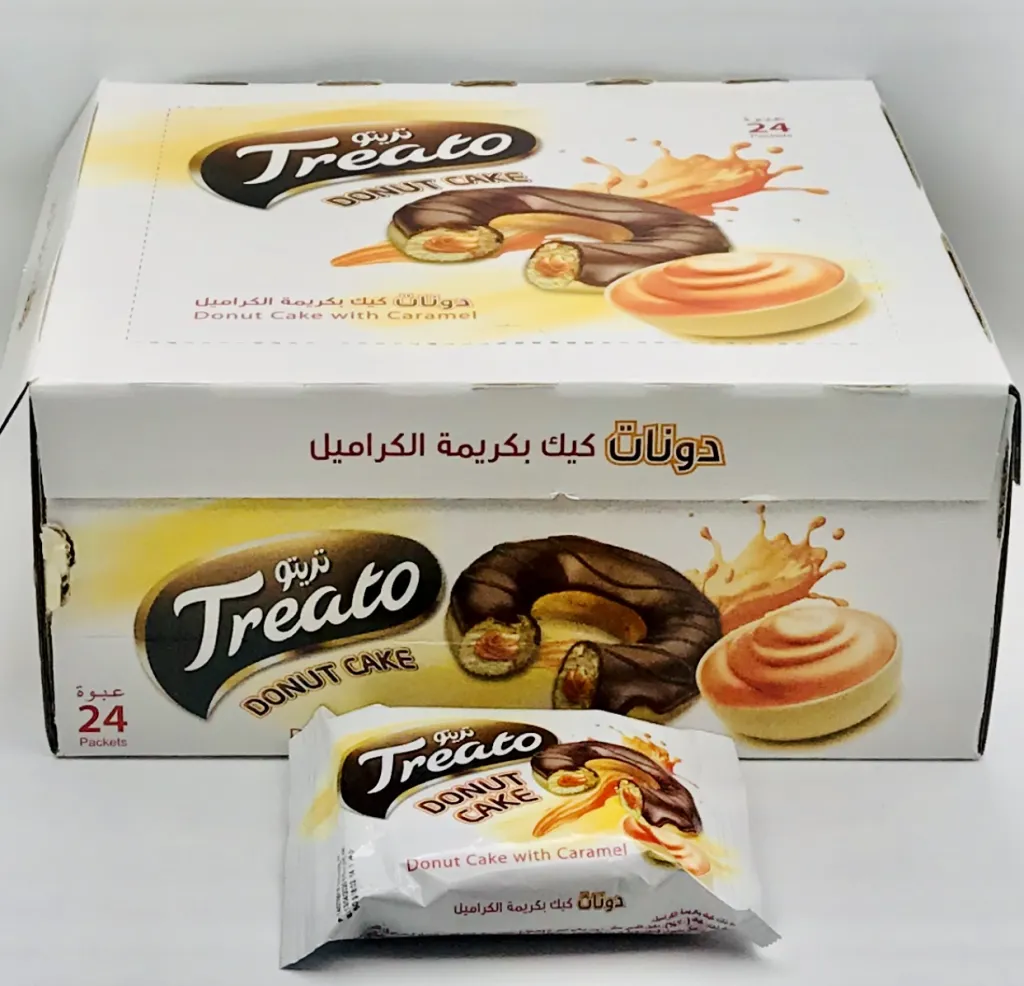 دونات تريتو ديمة بالكراميل كبير 50gx24x6