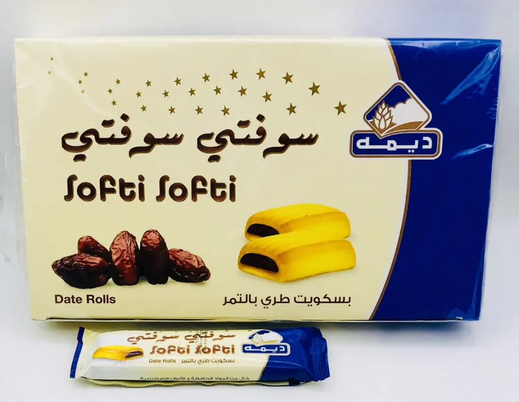 بسكوت سوفتي بالتمر ديمة 6×14×21g
