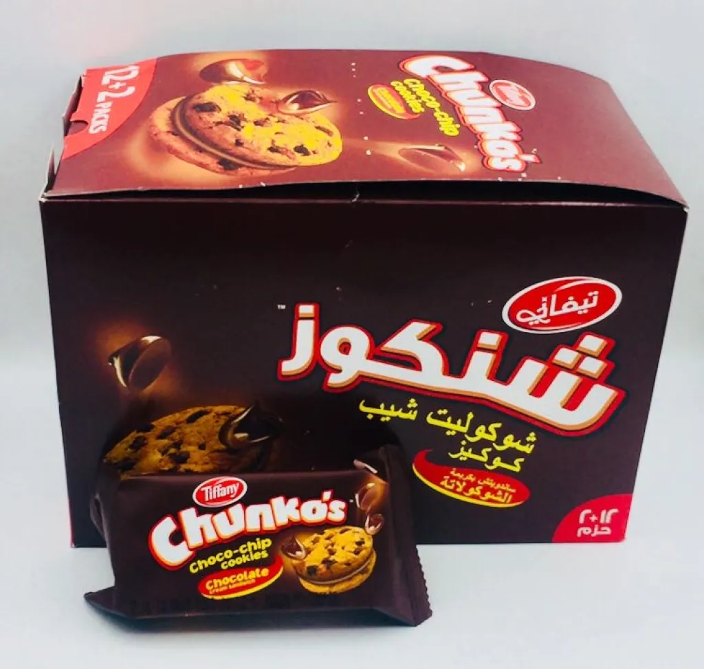 شنكوز كوكيز شوكولاتة بني 6×14×40g