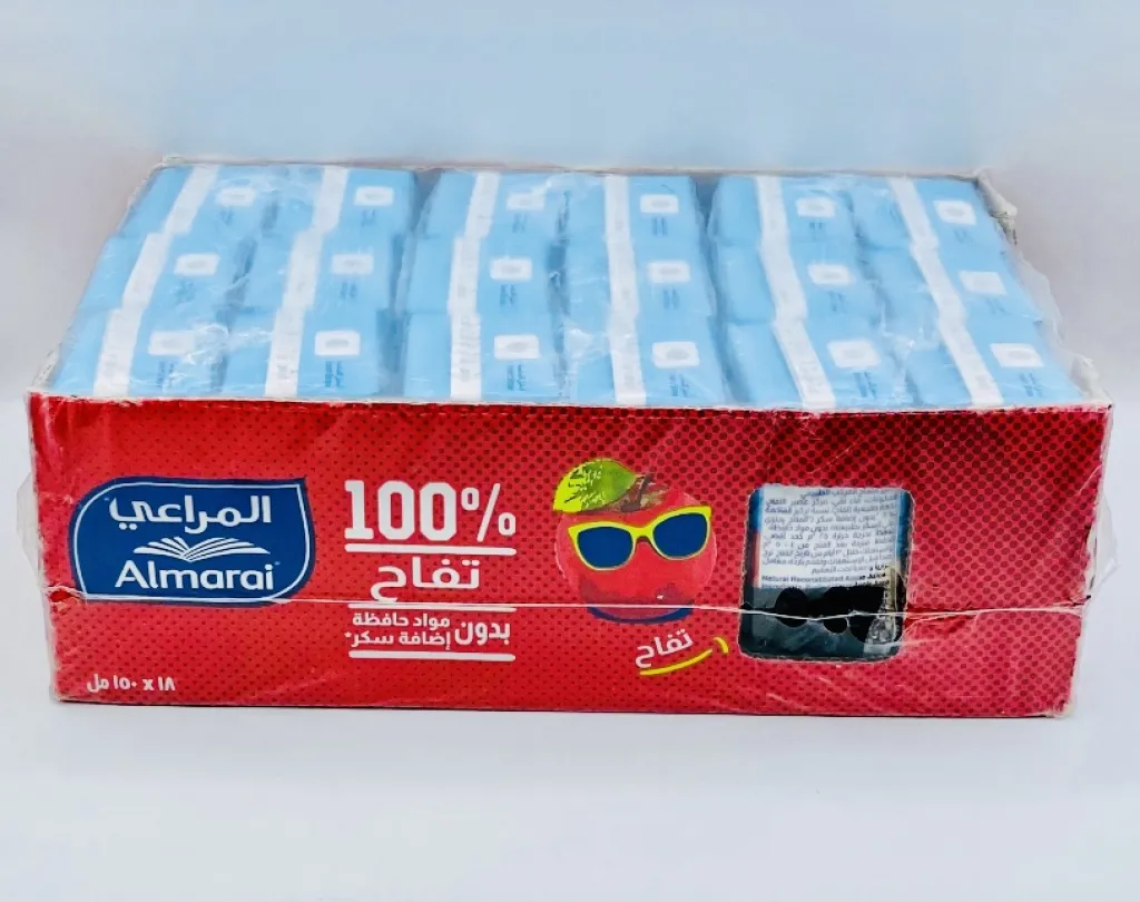 عصير المراعي بالتفاح18×140مل