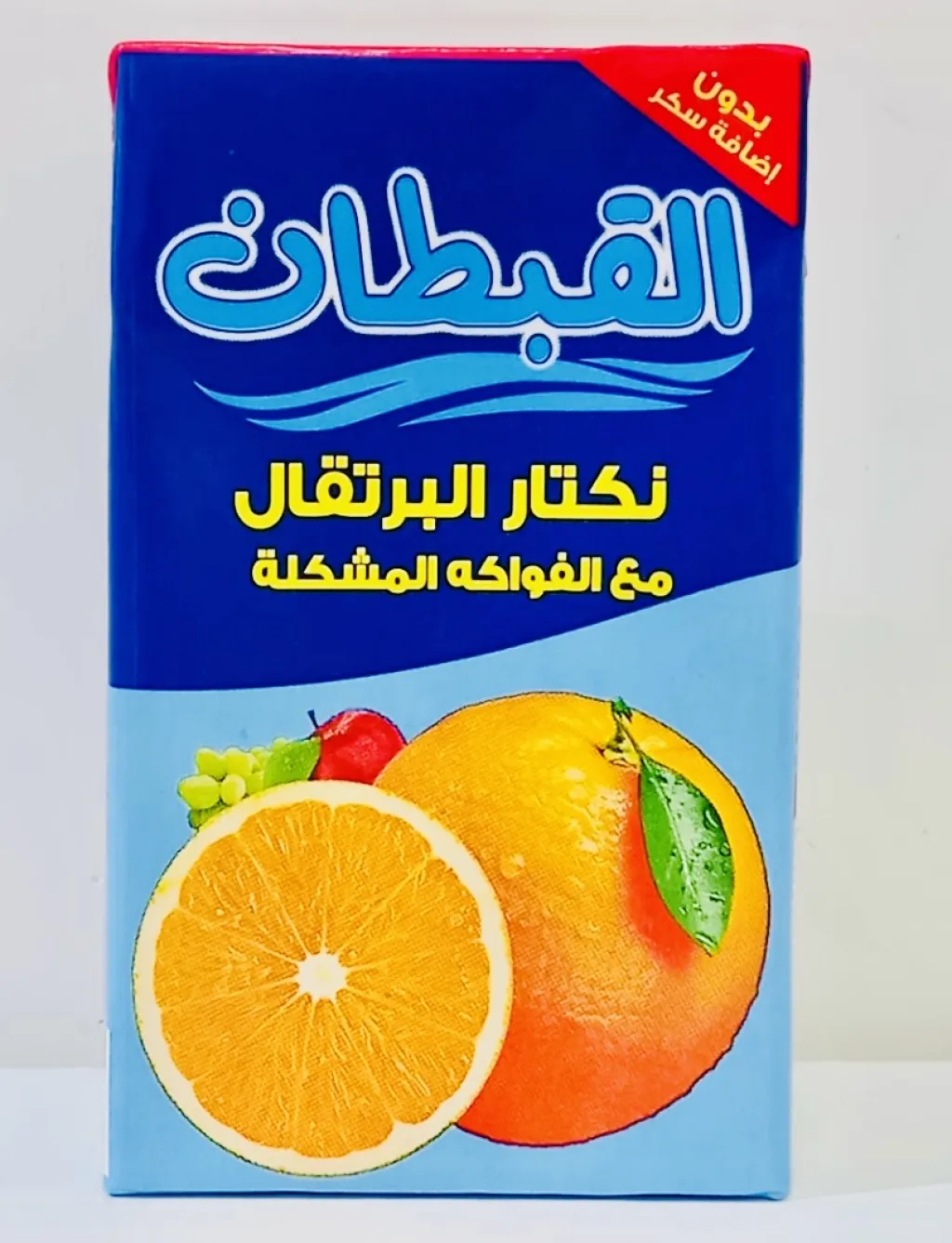 عصيرالقبطان نكتار البرتقال مع الفواكه المشكلة 27×250مل
