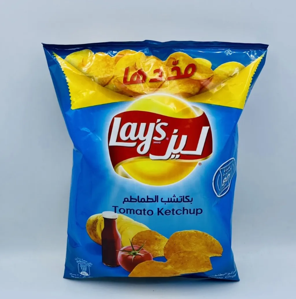 بطاطس ليز بكاتشب الطماطم 16×80G