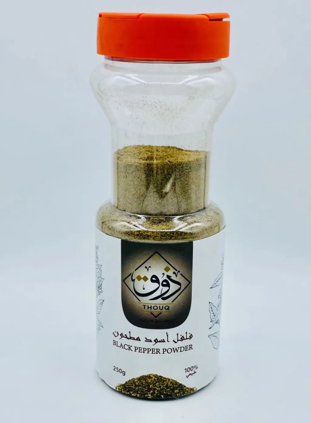 فلفل اسود مطحون ذوق 12×250g