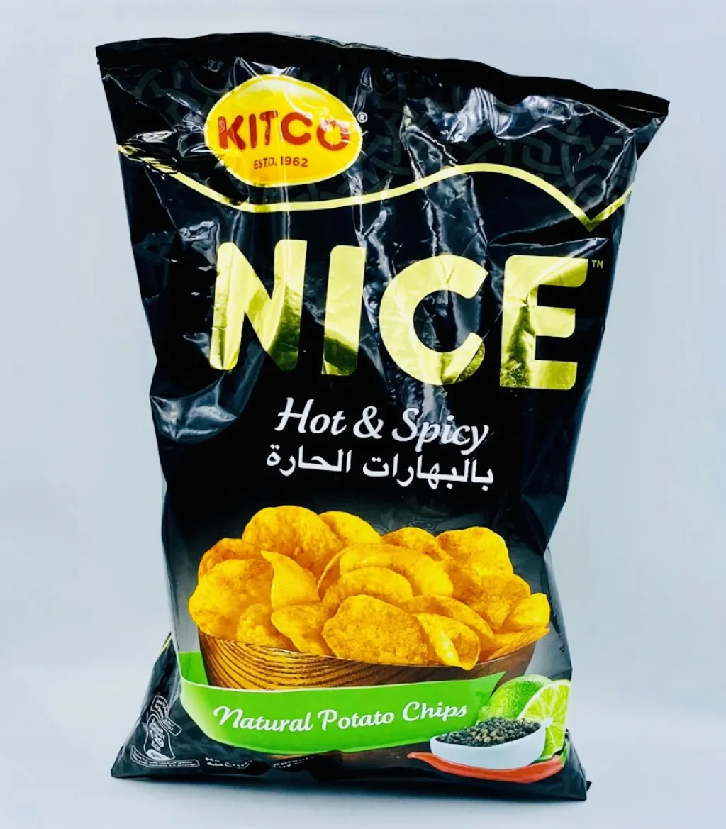 بطاطس نايس كتكو بالبهارات الحاره عائلي 12×170g