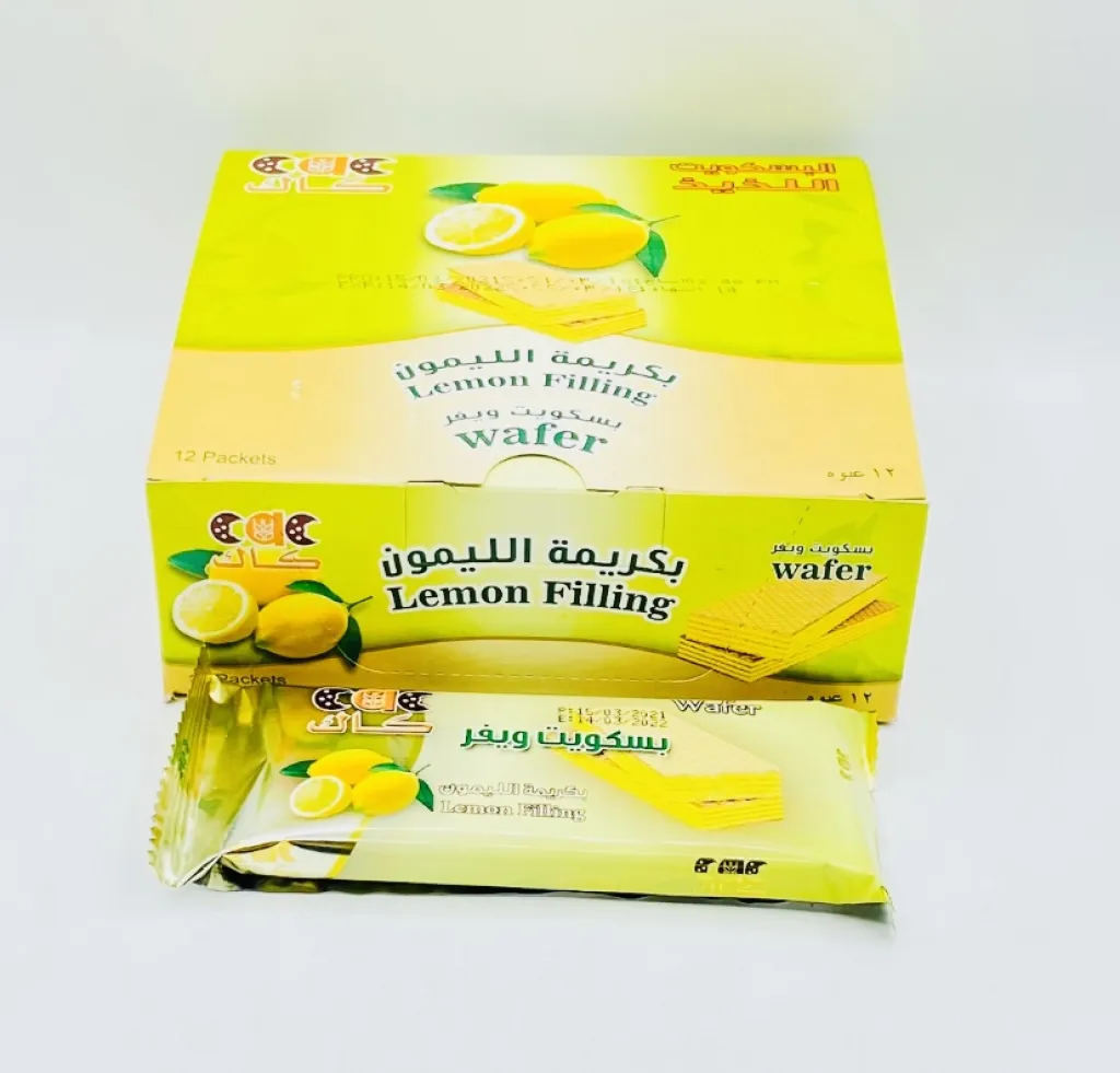 بسكويت ويفر كاك بالليمون24×12×20جم