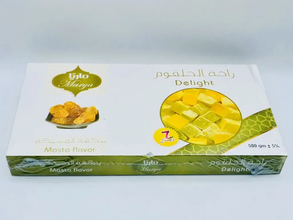 راحة حلقوم بالمستكة 12×500g